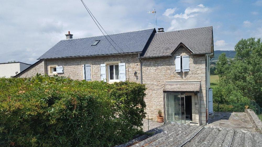Sévérac-le-Château Aveyron Dorfhaus Bild 3481695