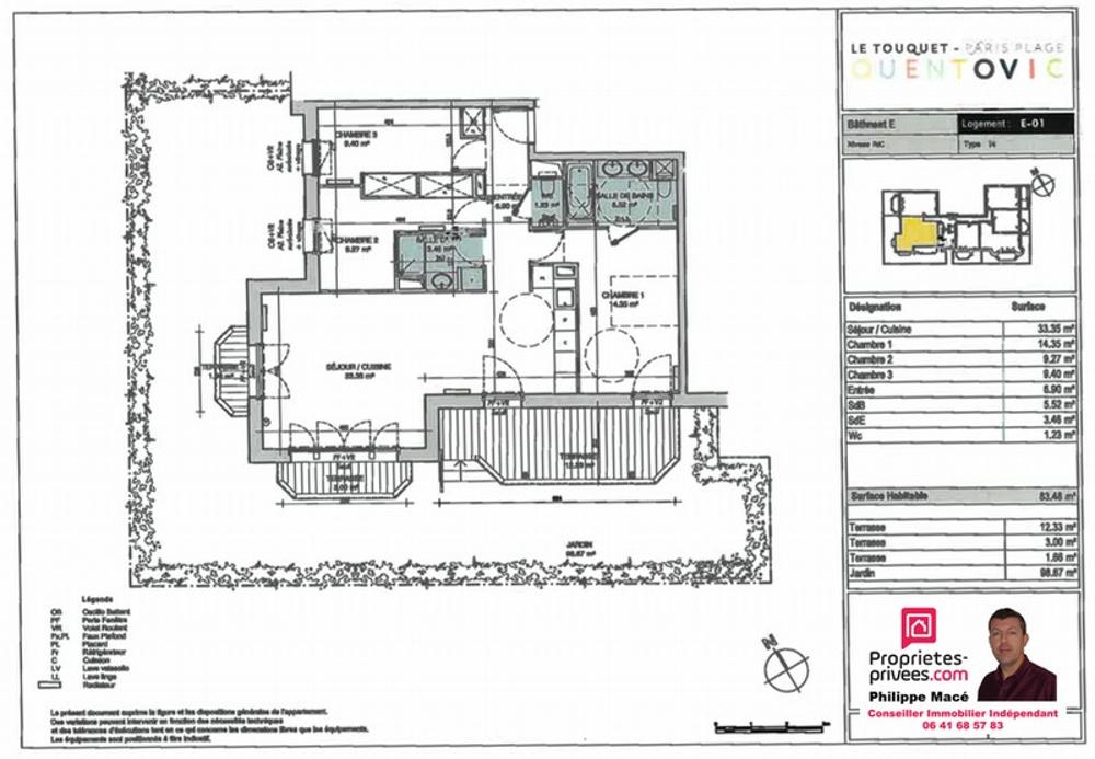 Le Touquet-Paris-Plage Pas-de-Calais Apartment Bild 3447717