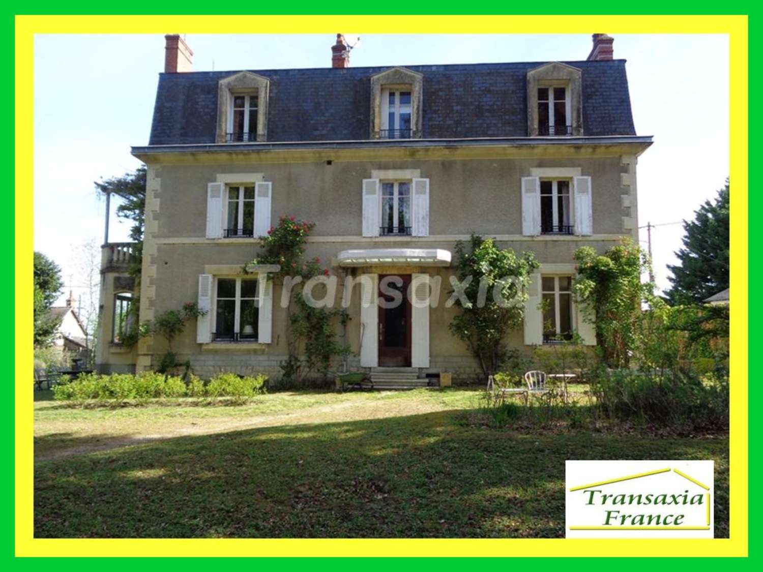 La Guerche-sur-l'Aubois Cher maison bourgeoise foto 4326330