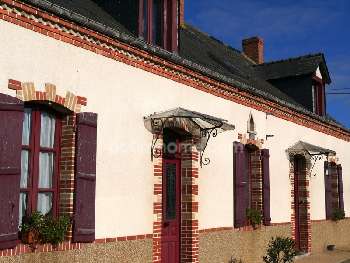 Saint-Denis-d'Anjou Mayenne Bauernhof Bild 4974695