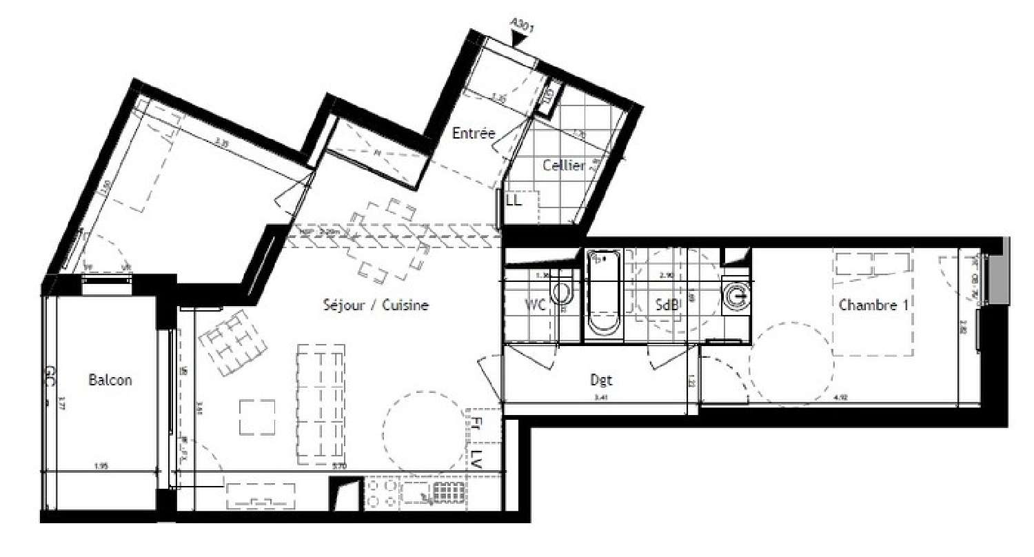  kaufen Wohnung/ Apartment Villeneuve-d'Ascq Nord 3