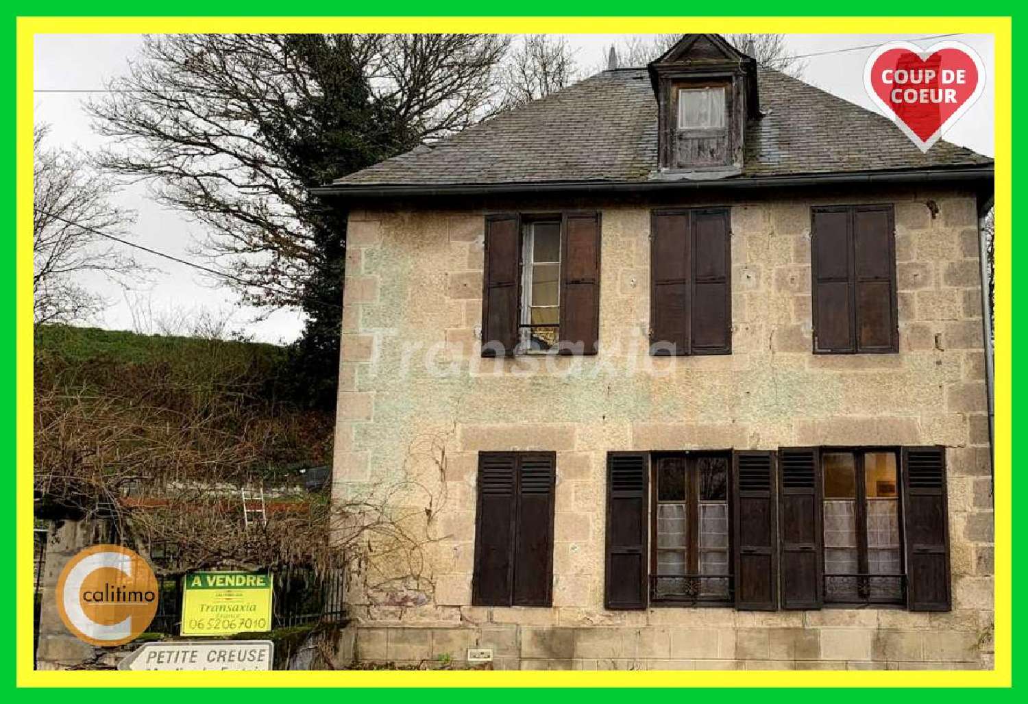  à vendre maison Boussac Aveyron 1