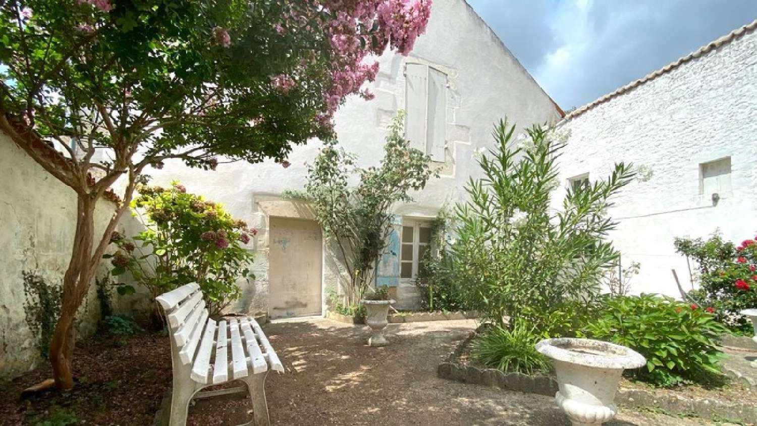  for sale village house Taillebourg Charente-Maritime 1