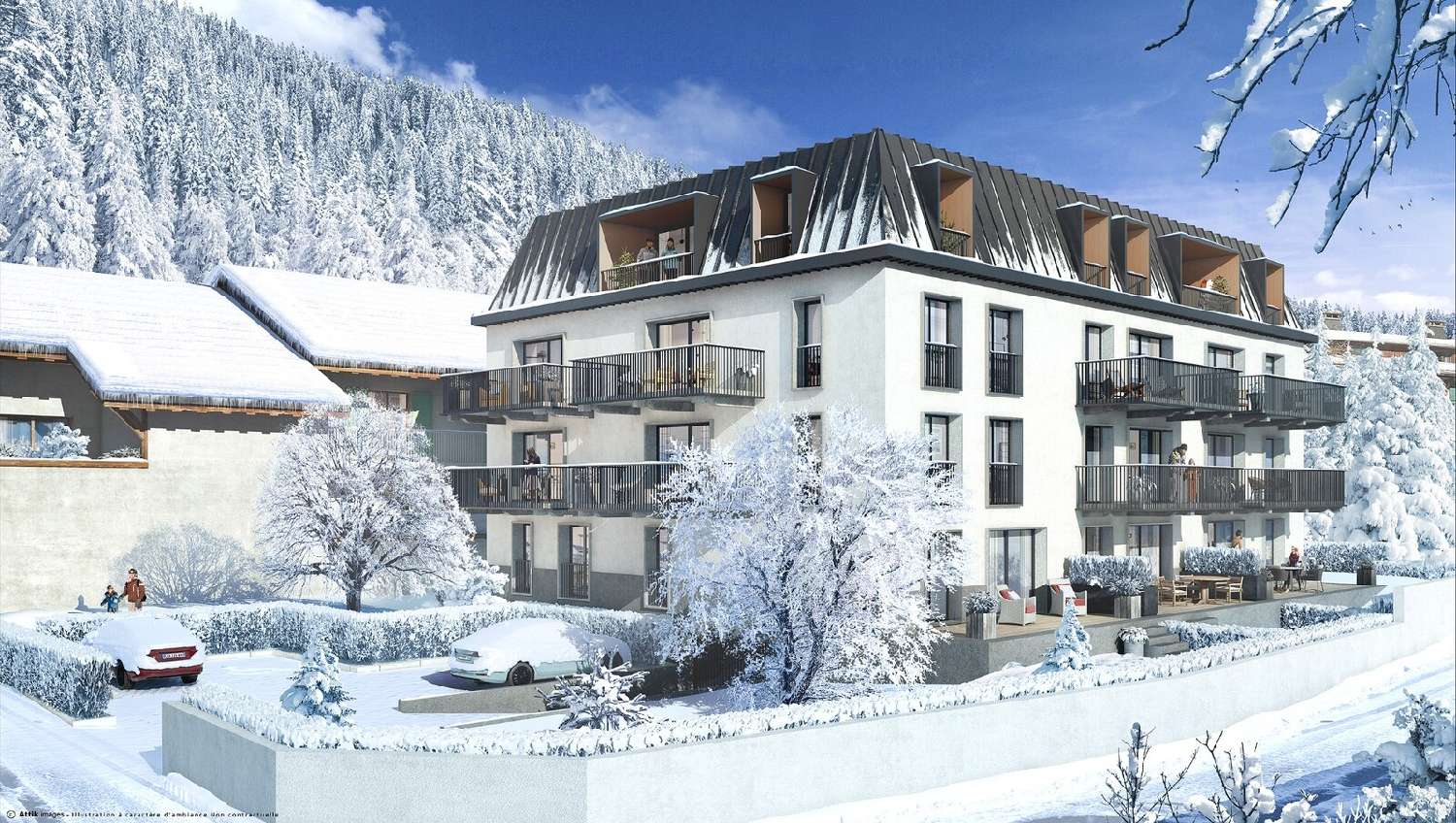 à vendre appartement Chamonix-Mont-Blanc Haute-Savoie 2