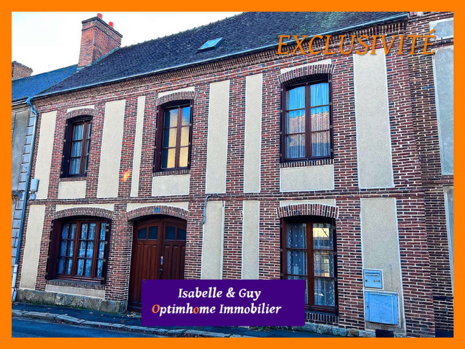  à vendre maison de ville Verneuil-sur-Avre Eure 2