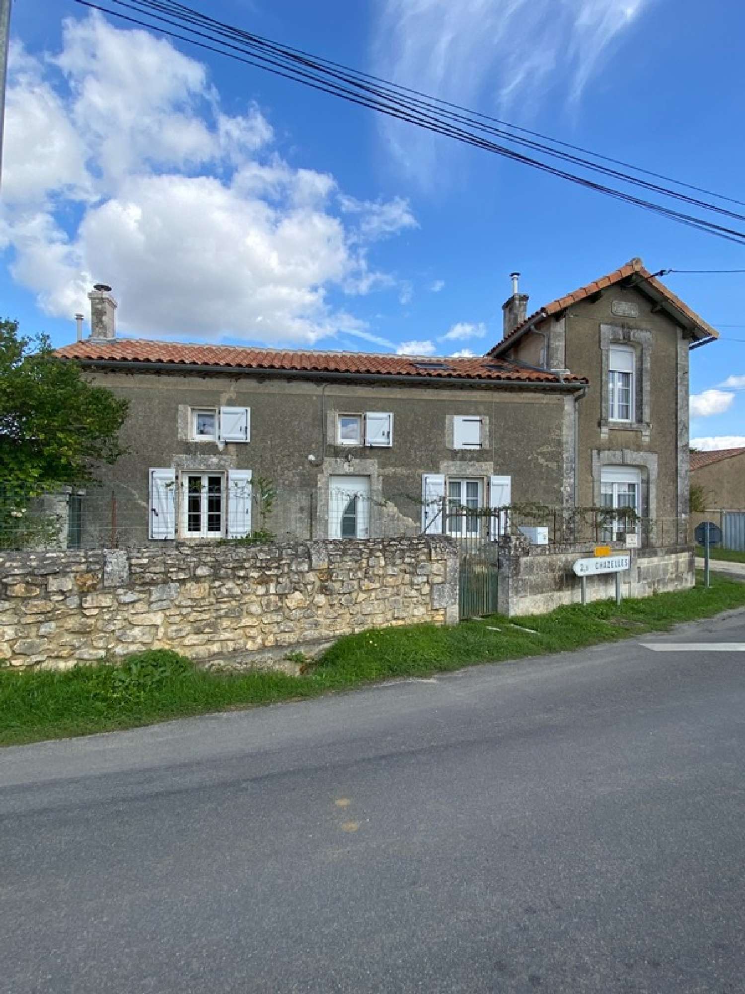  for sale house Chazelles Charente 1