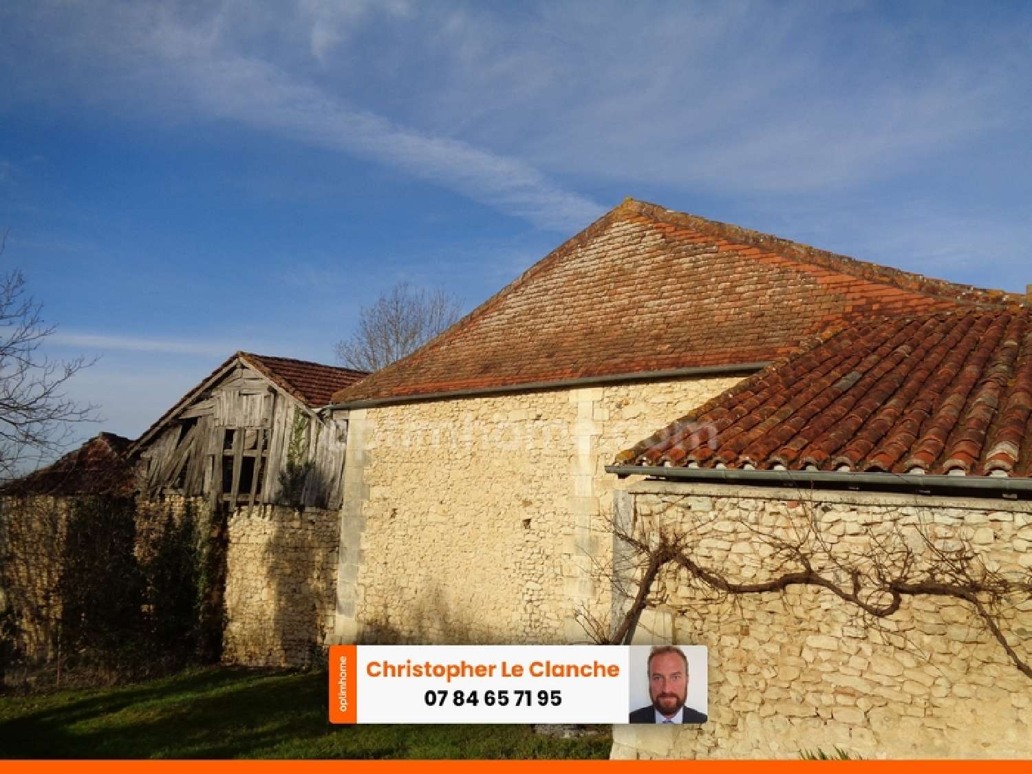  for sale village house Grand Brassac Dordogne 2
