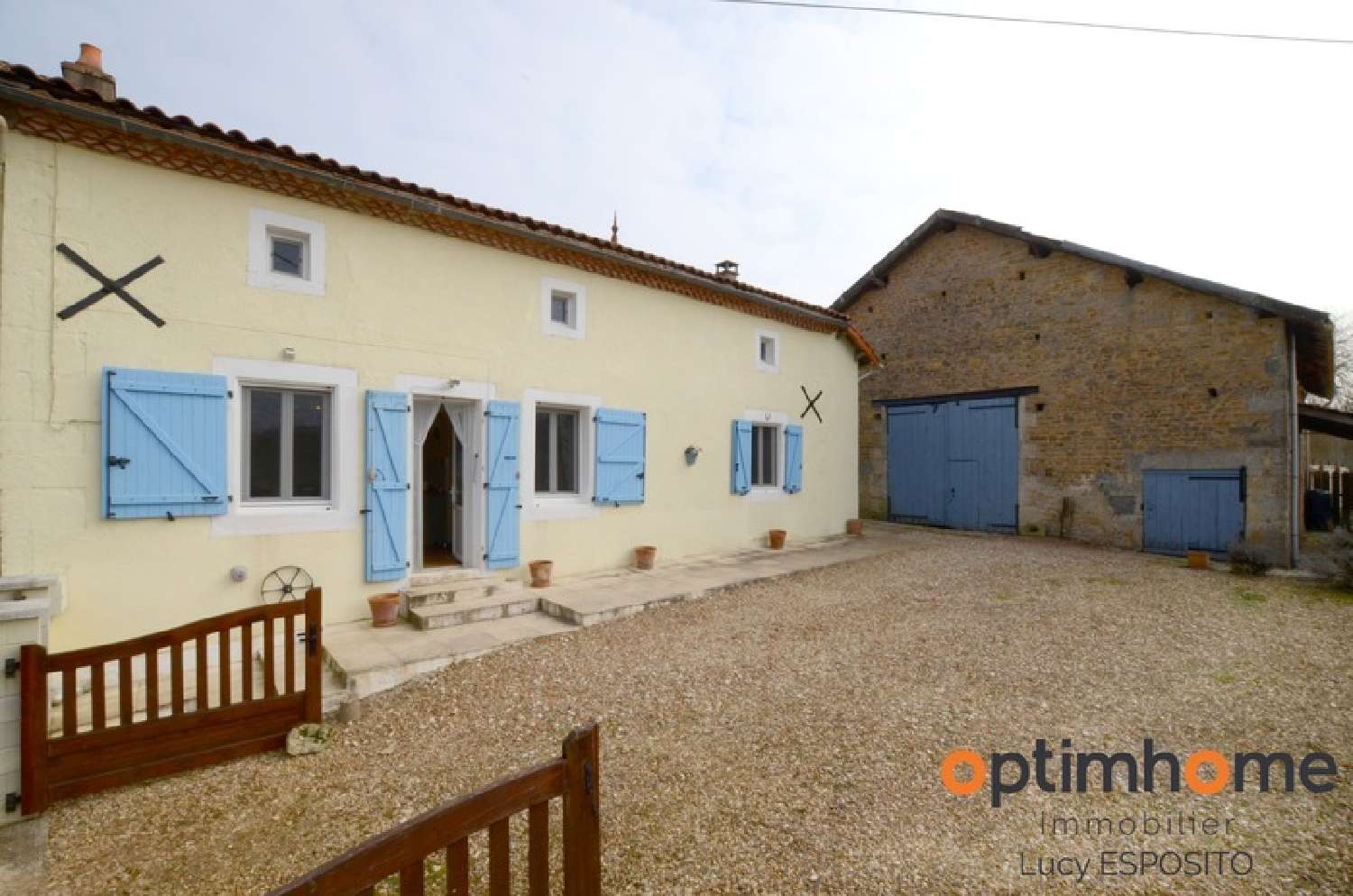  for sale house Pleuville Charente 1