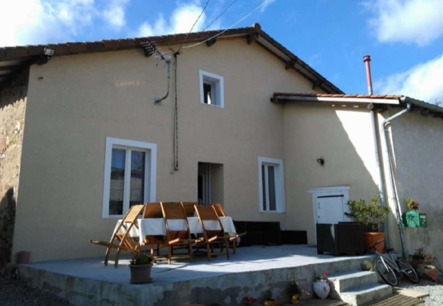 for sale village house Saulgond Charente 1
