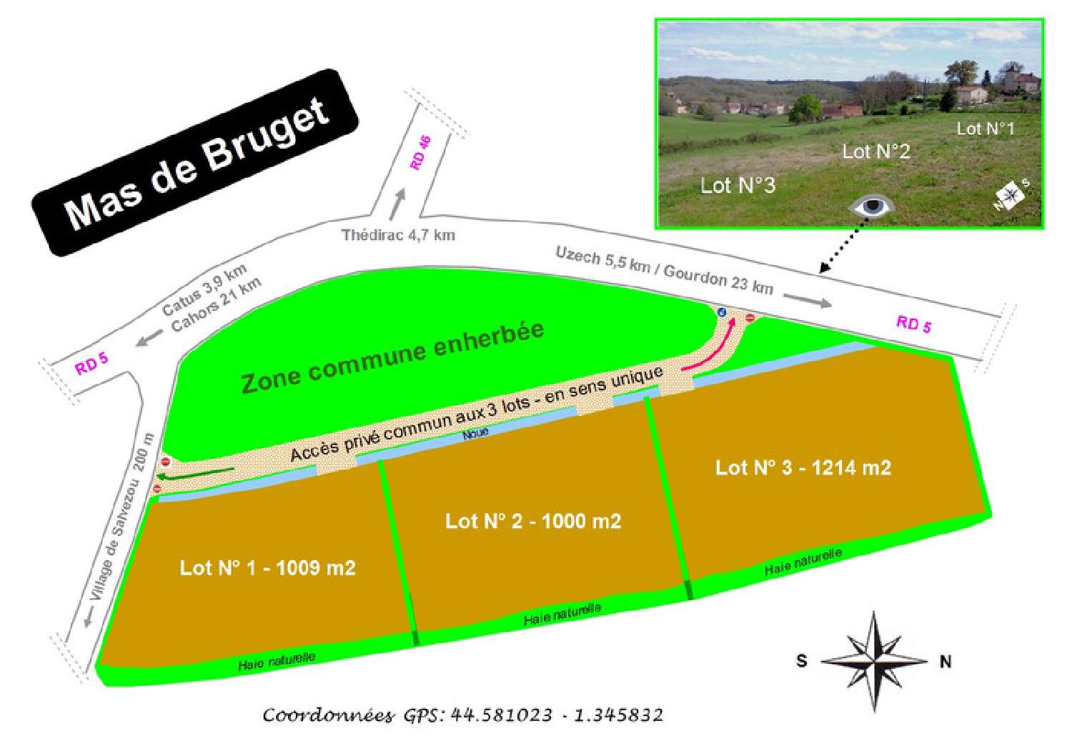  kaufen Grundstück Cahors Lot 3