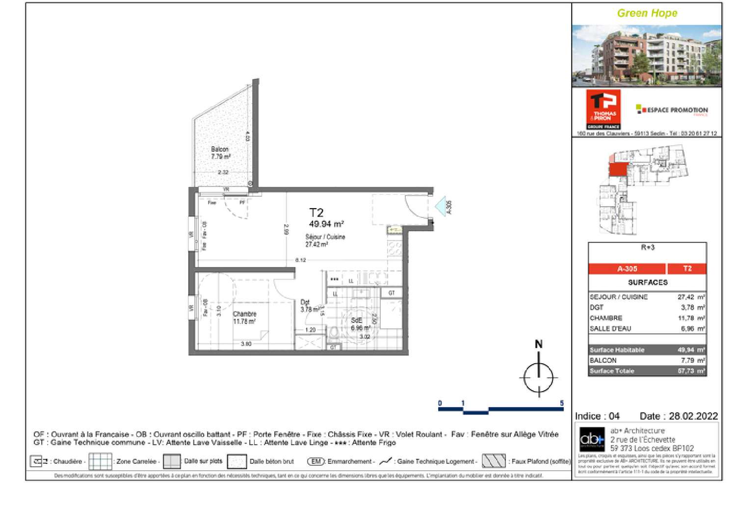  kaufen Wohnung/ Apartment Mons-en-Baroeul Nord 3