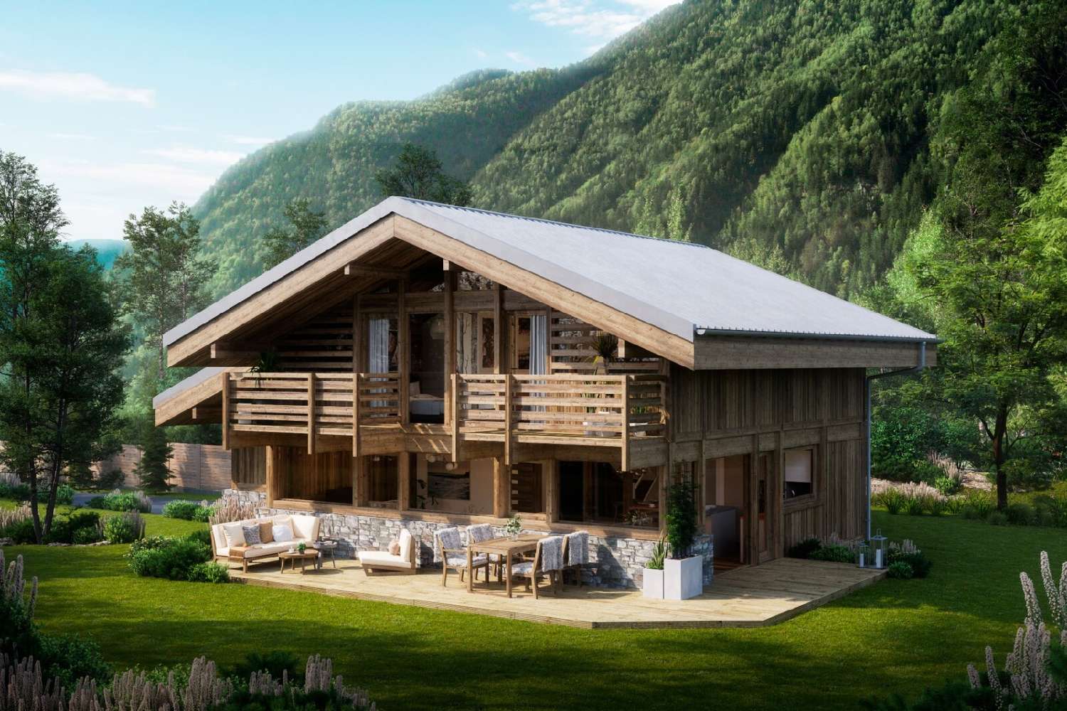 Chamonix-Mont-Blanc Haute-Savoie Haus Bild 6581119