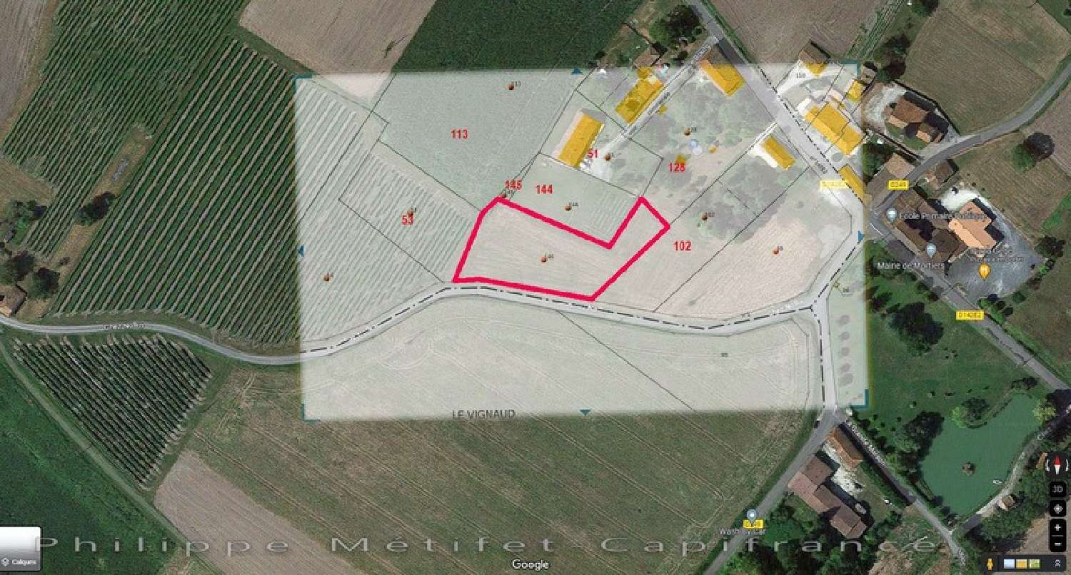  for sale terrain Mortiers Charente-Maritime 2