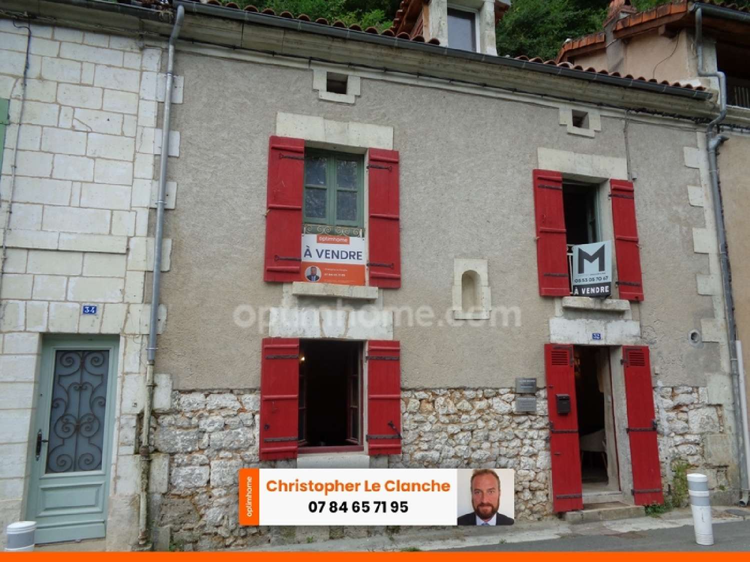  à vendre maison de ville Brantôme Dordogne 1