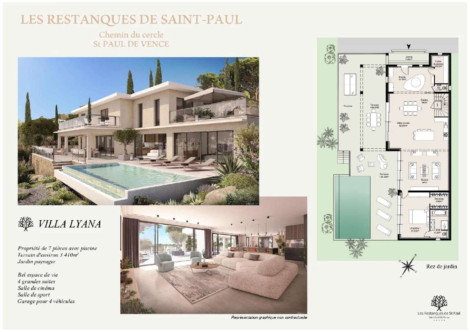  for sale villa Saint-Paul Alpes-Maritimes 4