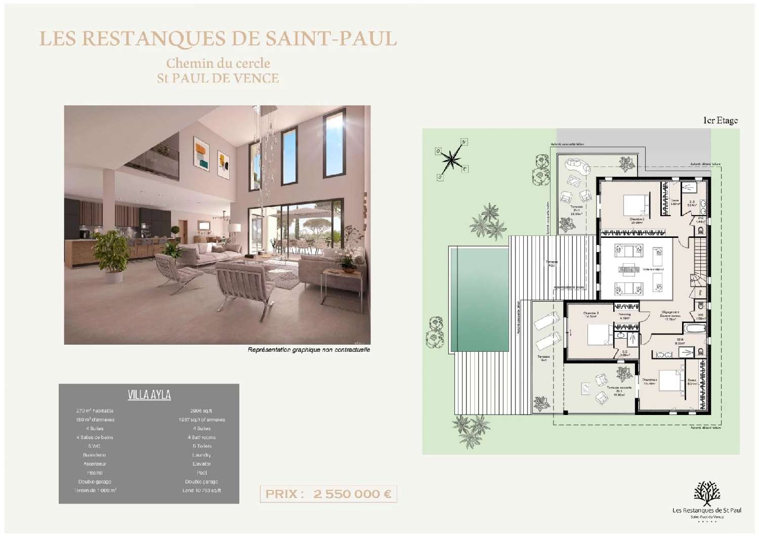  te koop villa Saint-Paul Alpes-Maritimes 4