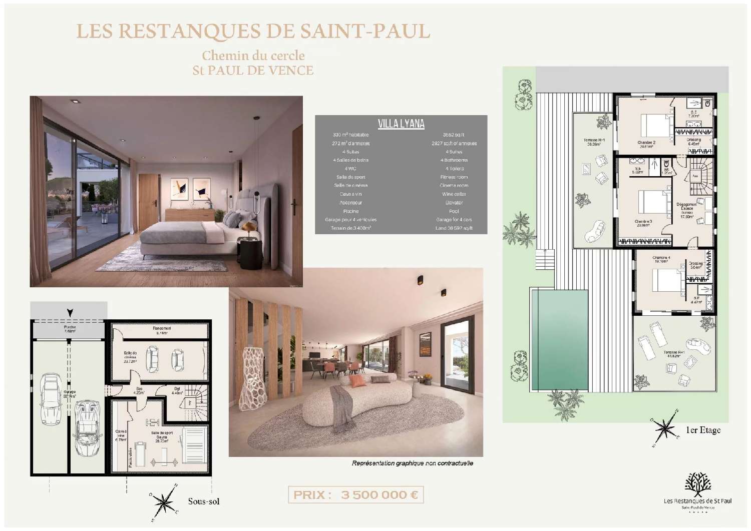  for sale villa Saint-Paul Alpes-Maritimes 7
