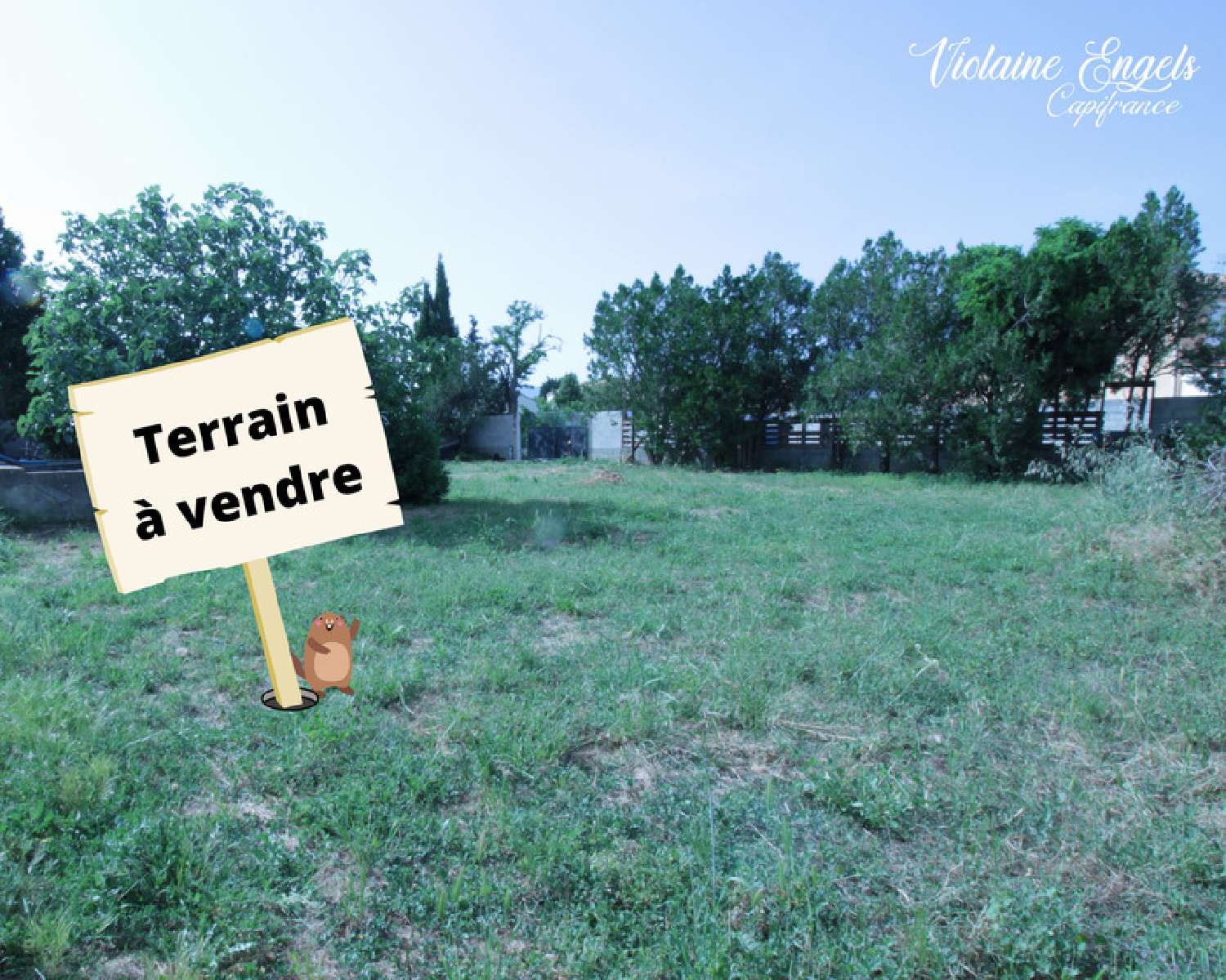  for sale terrain Pépieux Aude 1