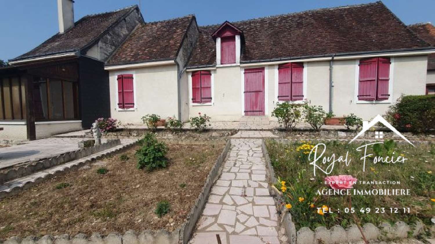  à vendre maison Saint-Flovier Indre-et-Loire 2