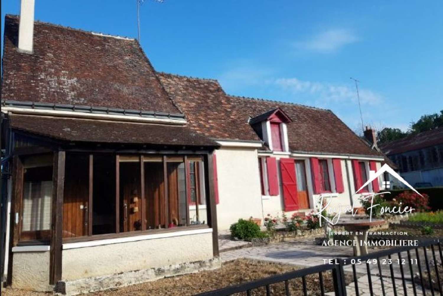  à vendre maison Saint-Flovier Indre-et-Loire 1