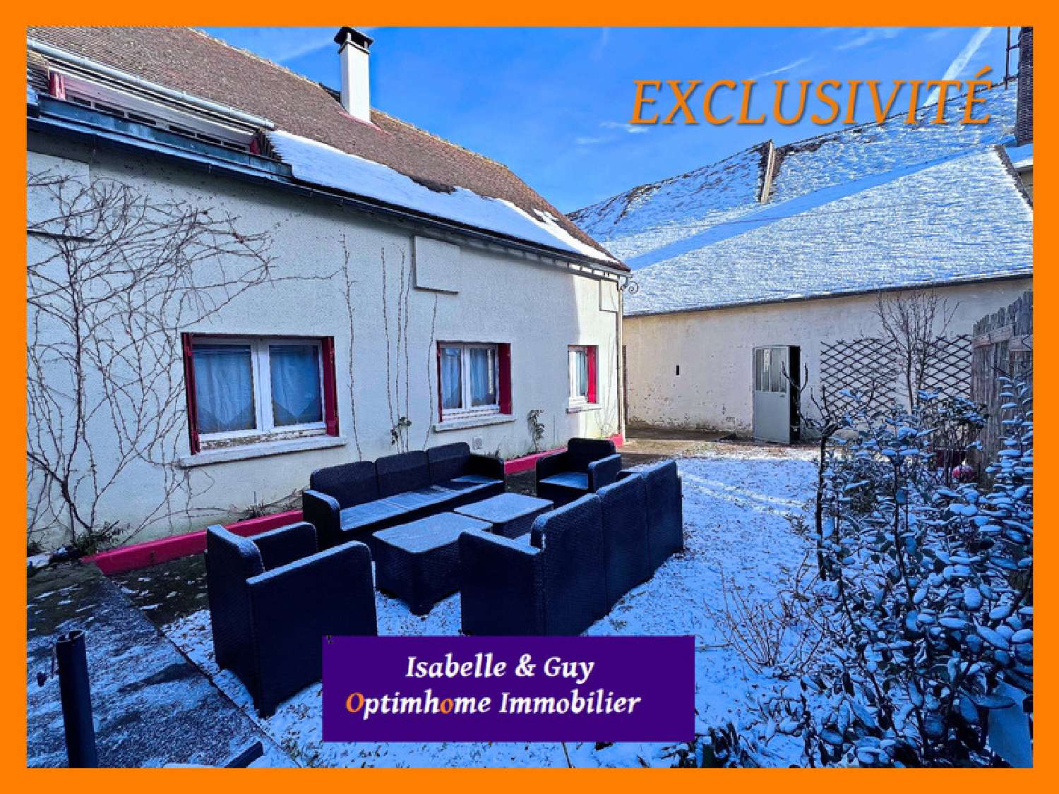  à vendre maison de village Verneuil-sur-Avre Eure 1