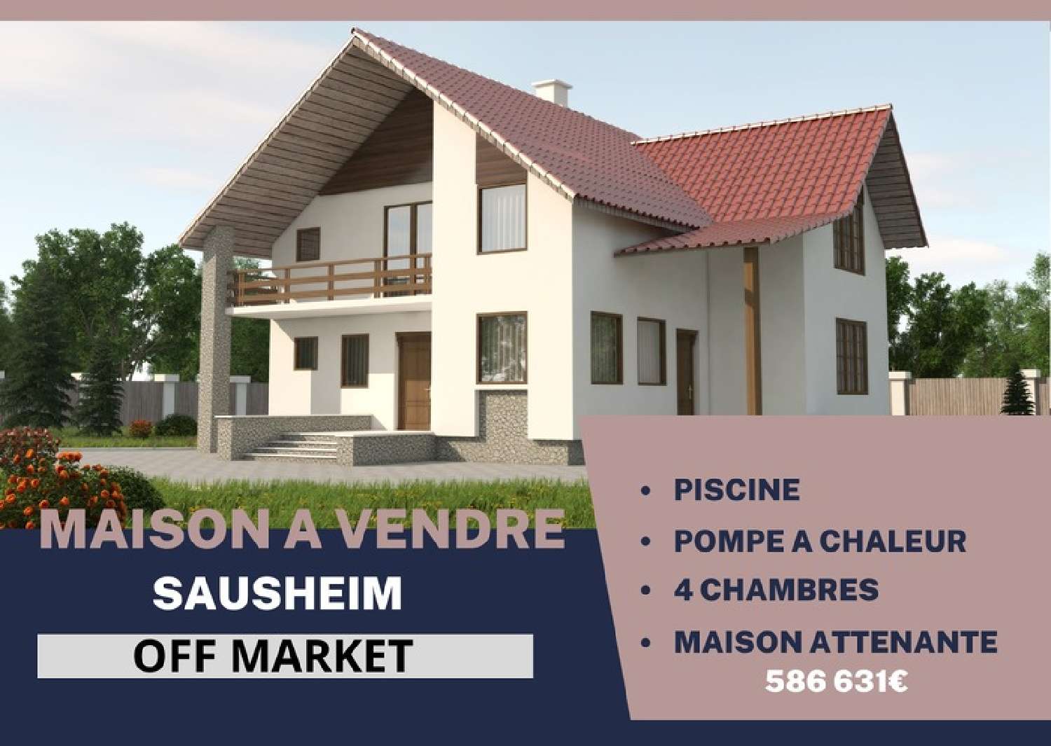  for sale house Sausheim Haut-Rhin 1