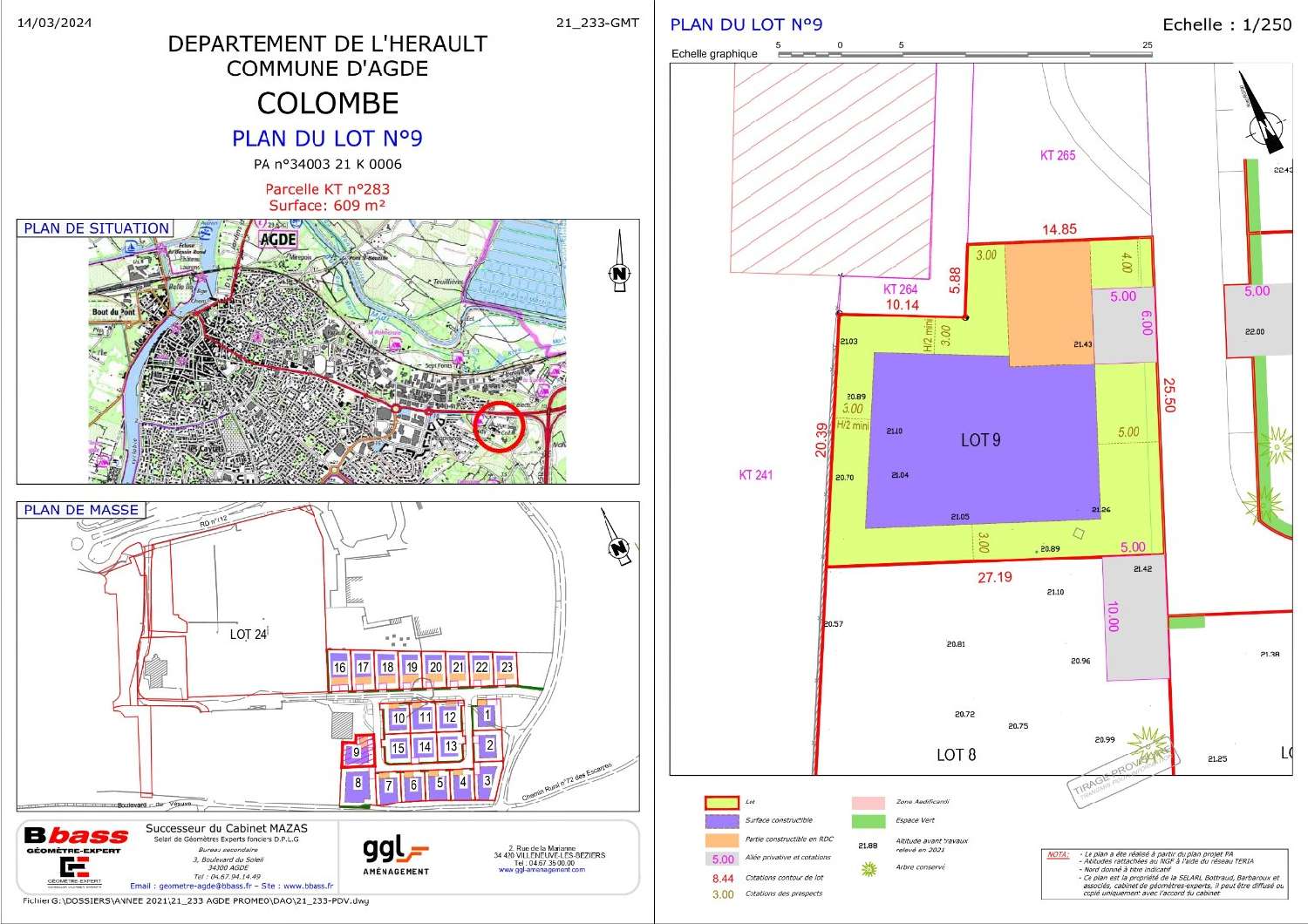  à vendre terrain Agde Hérault 4