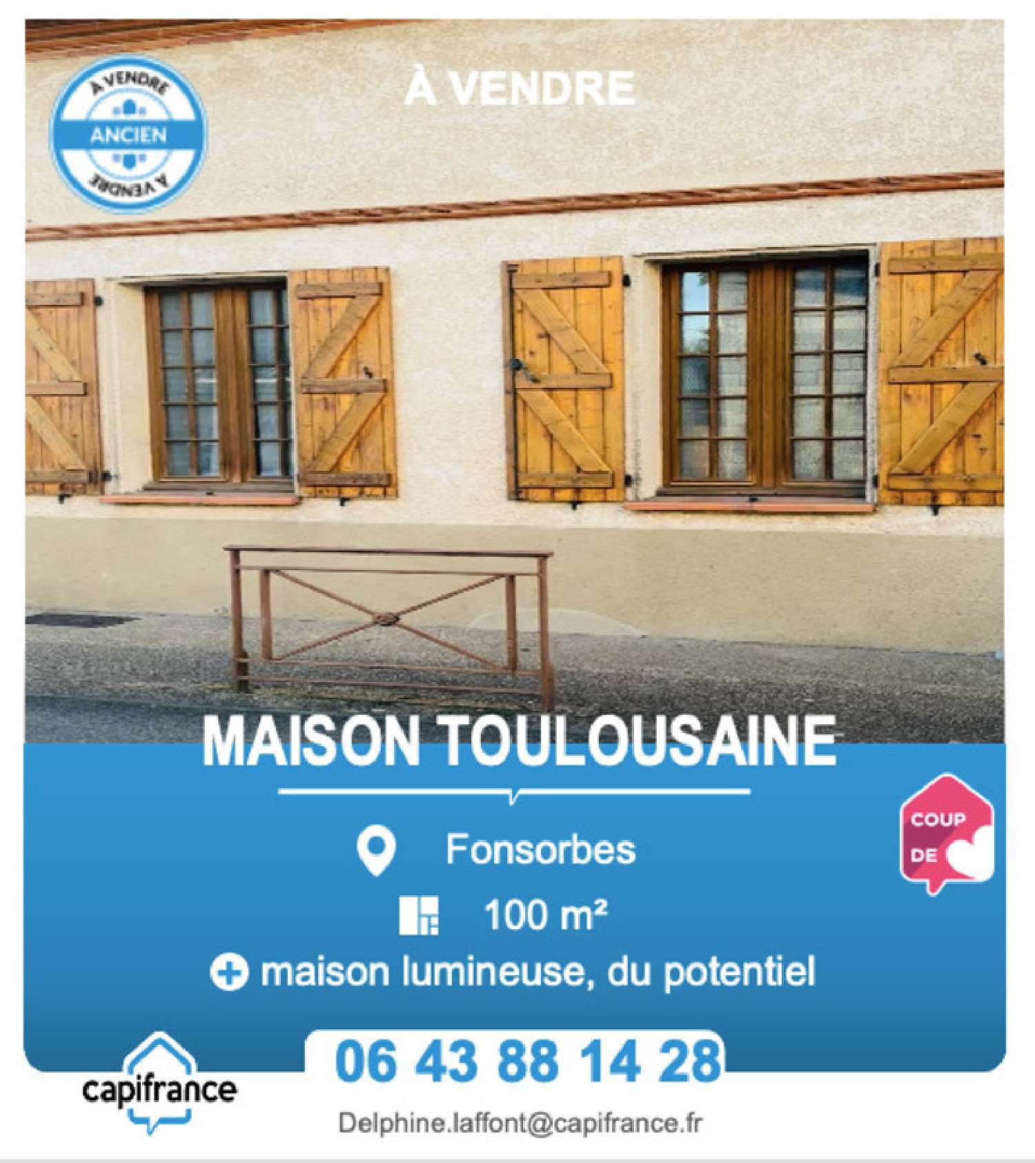  for sale house Fonsorbes Haute-Garonne 1