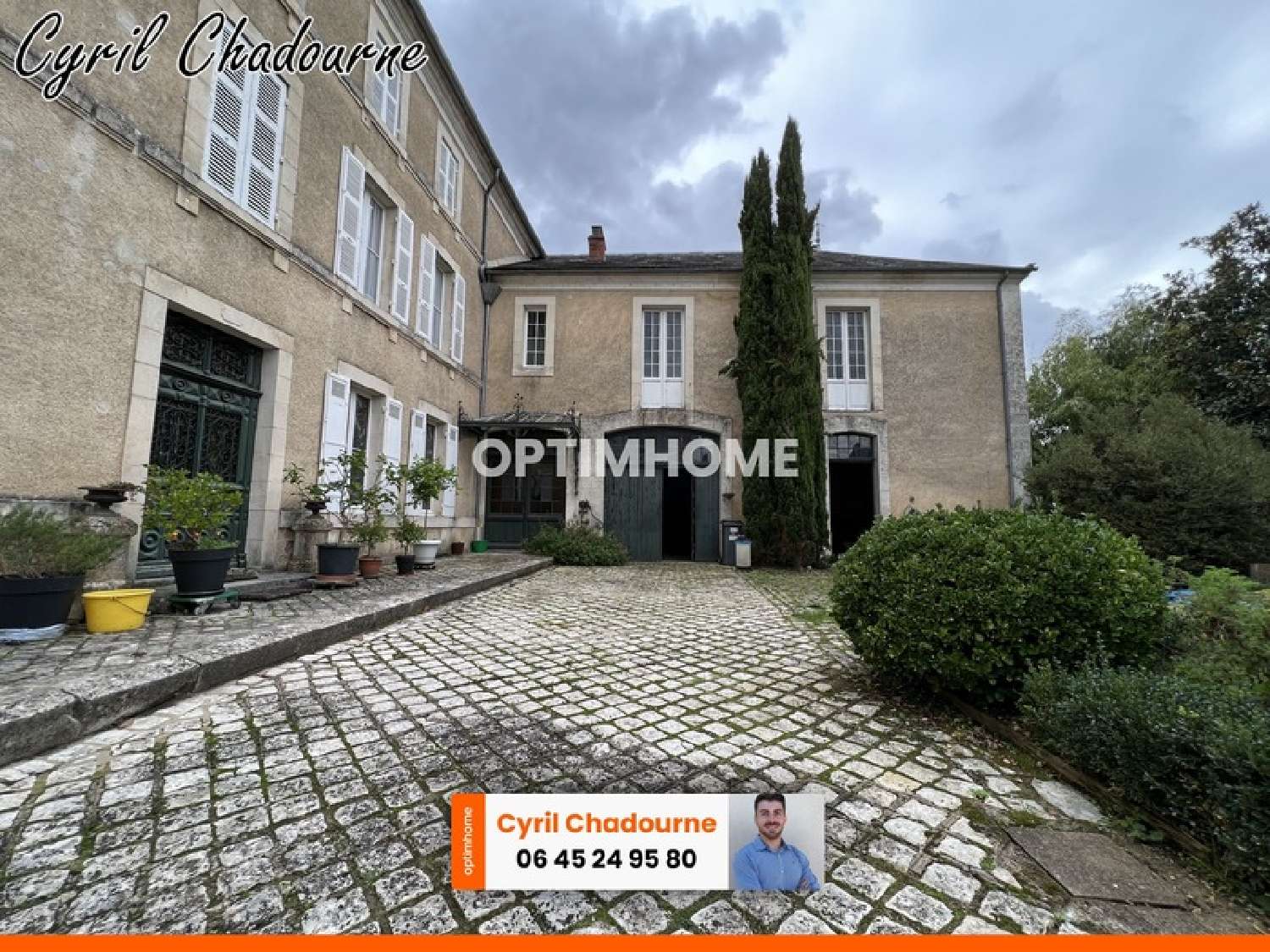  à vendre maison bourgeoise Nontron Dordogne 4