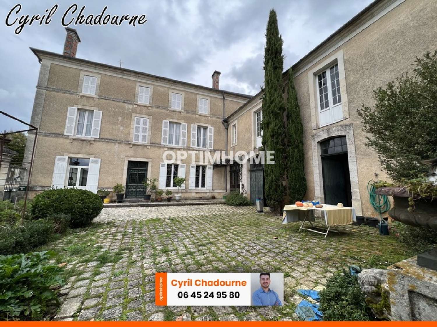  à vendre maison bourgeoise Nontron Dordogne 7