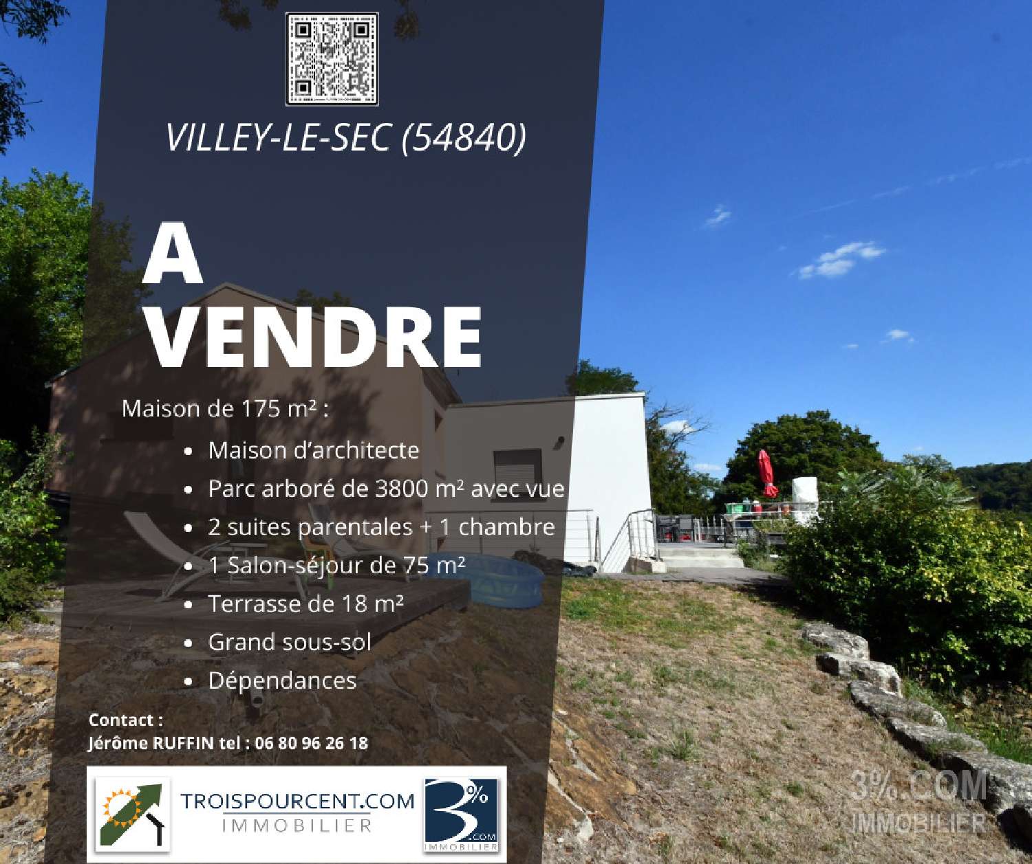  for sale estate Villey-le-Sec Meurthe-et-Moselle 1
