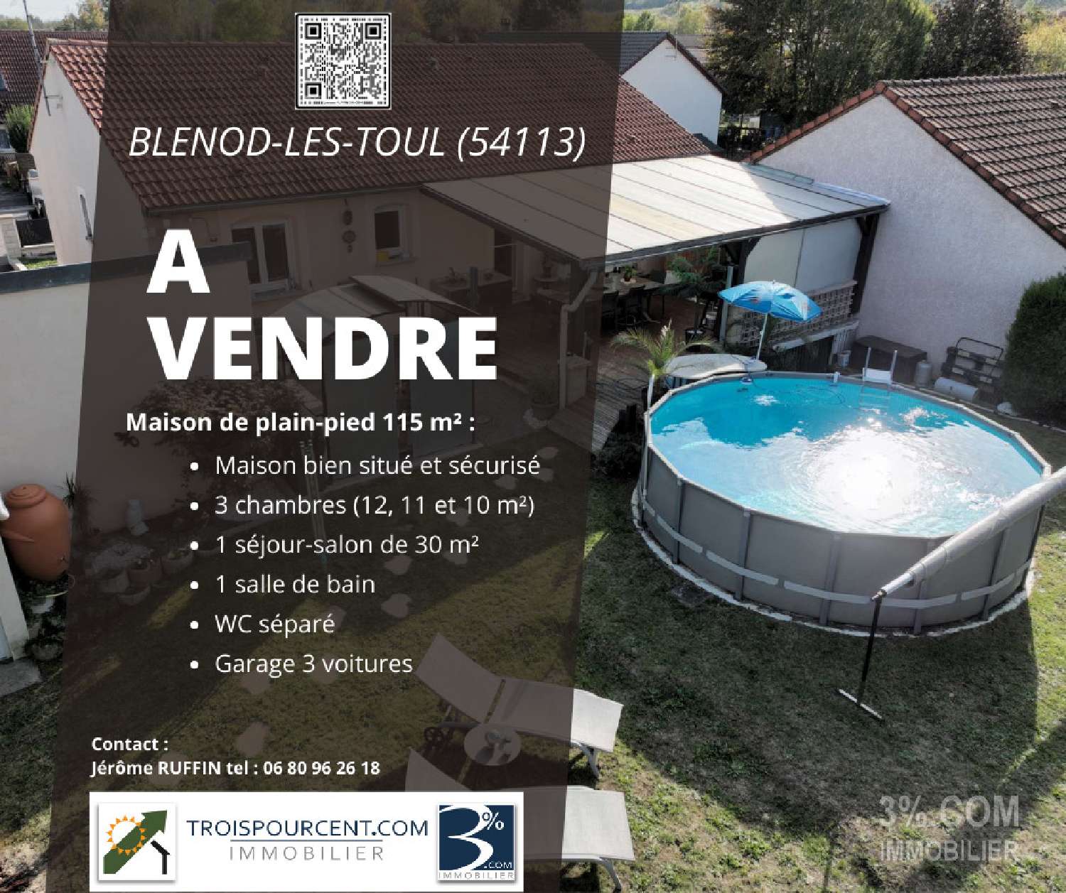  à vendre maison Blénod-lès-Toul Meurthe-et-Moselle 1