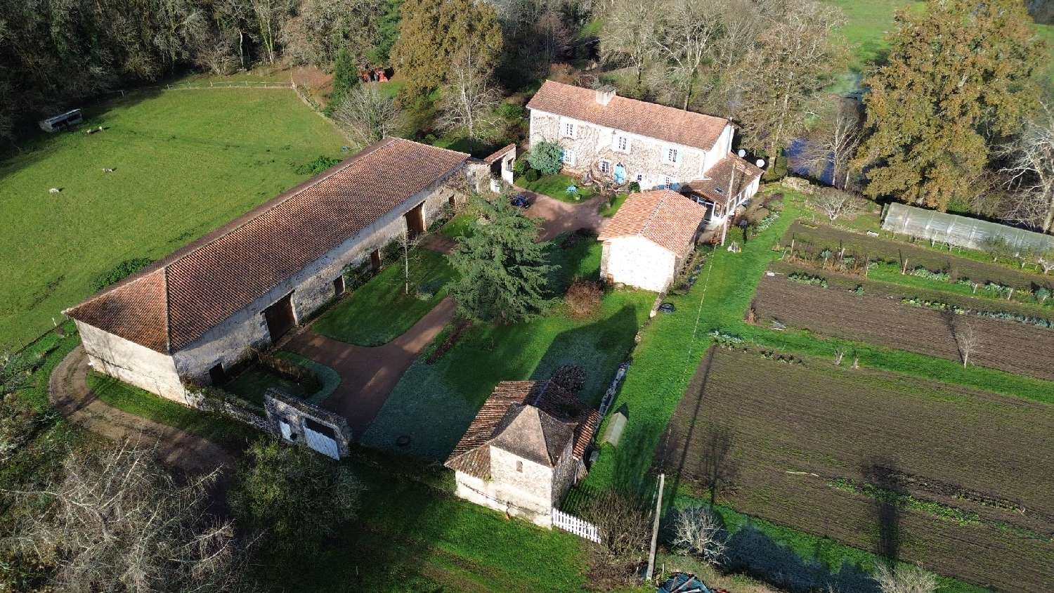  for sale house Busserolles Dordogne 1