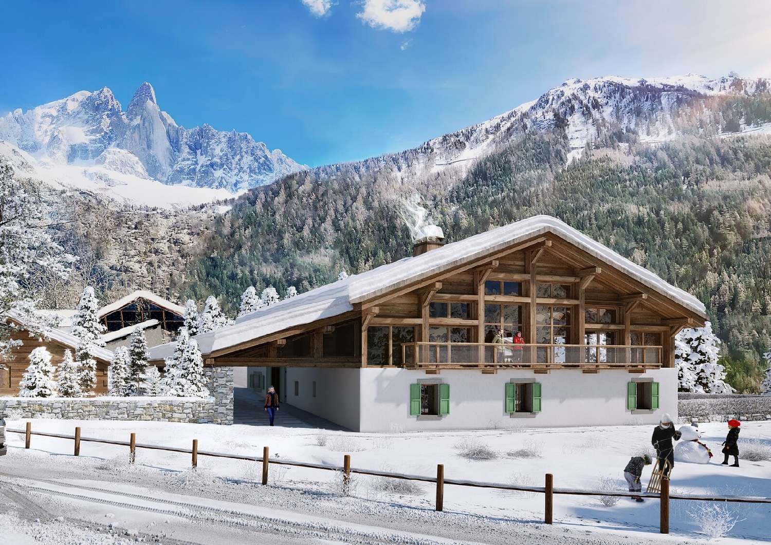 Chamonix-Mont-Blanc Haute-Savoie Haus Bild 6820310