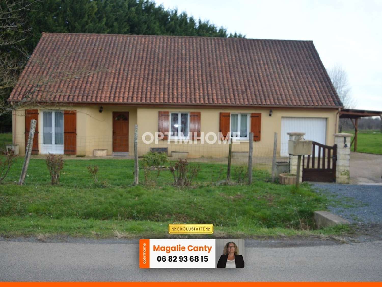  à vendre maison Dussac Dordogne 1