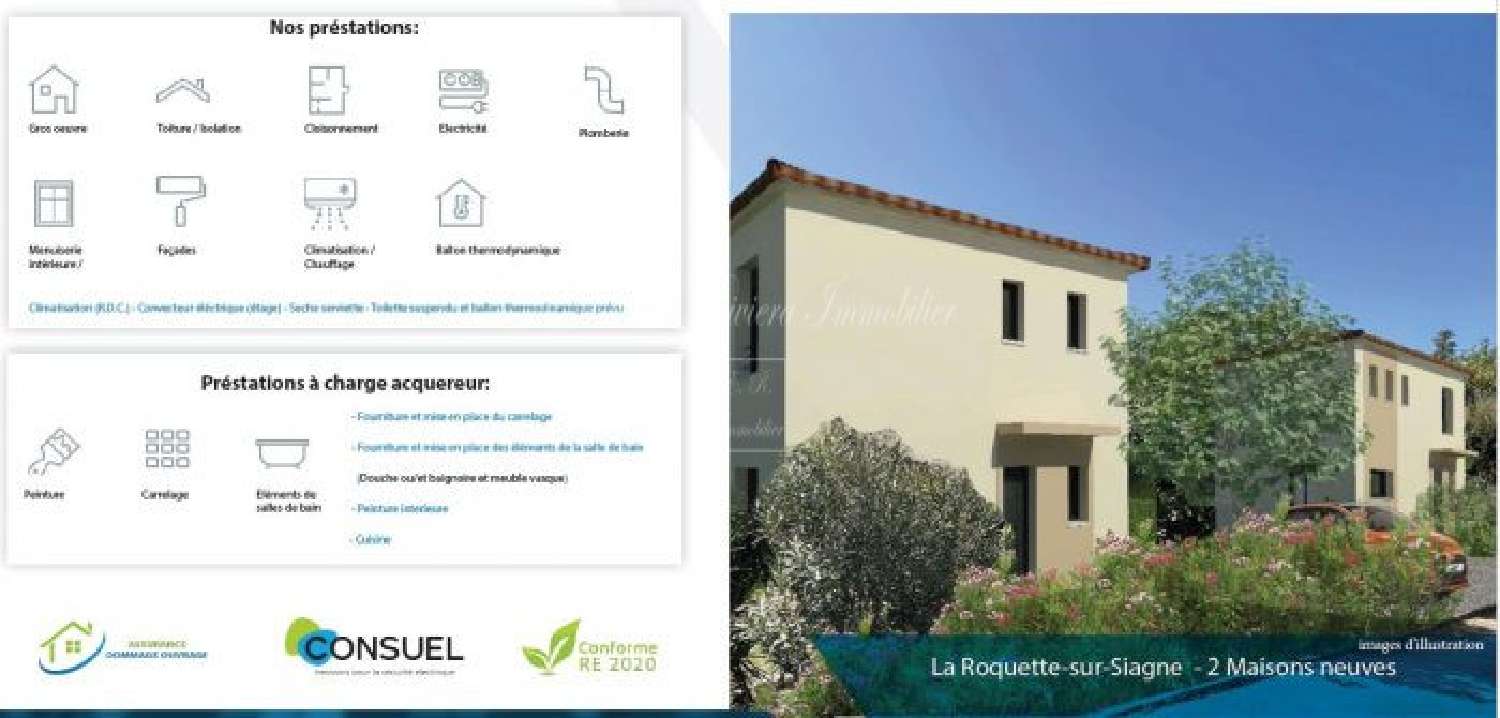  à vendre maison La Roquette-sur-Siagne Alpes-Maritimes 7