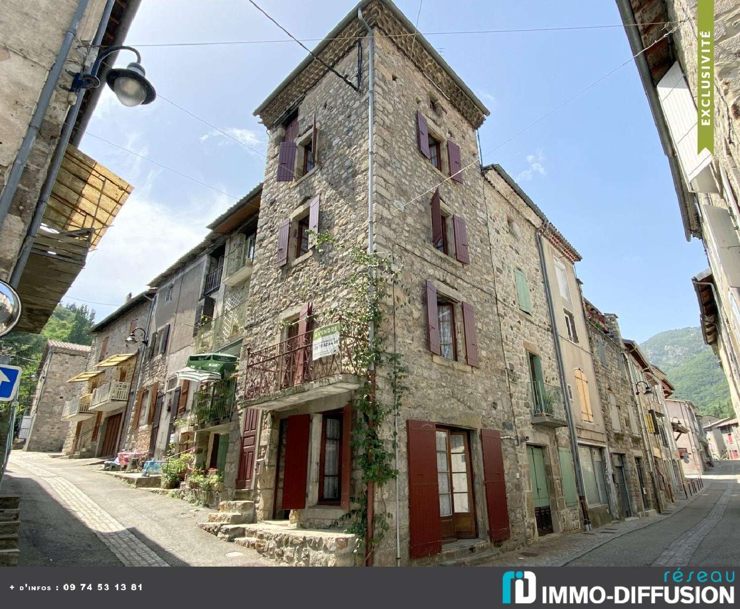  à vendre maison Montpezat-sous-Bauzon Ardèche 1