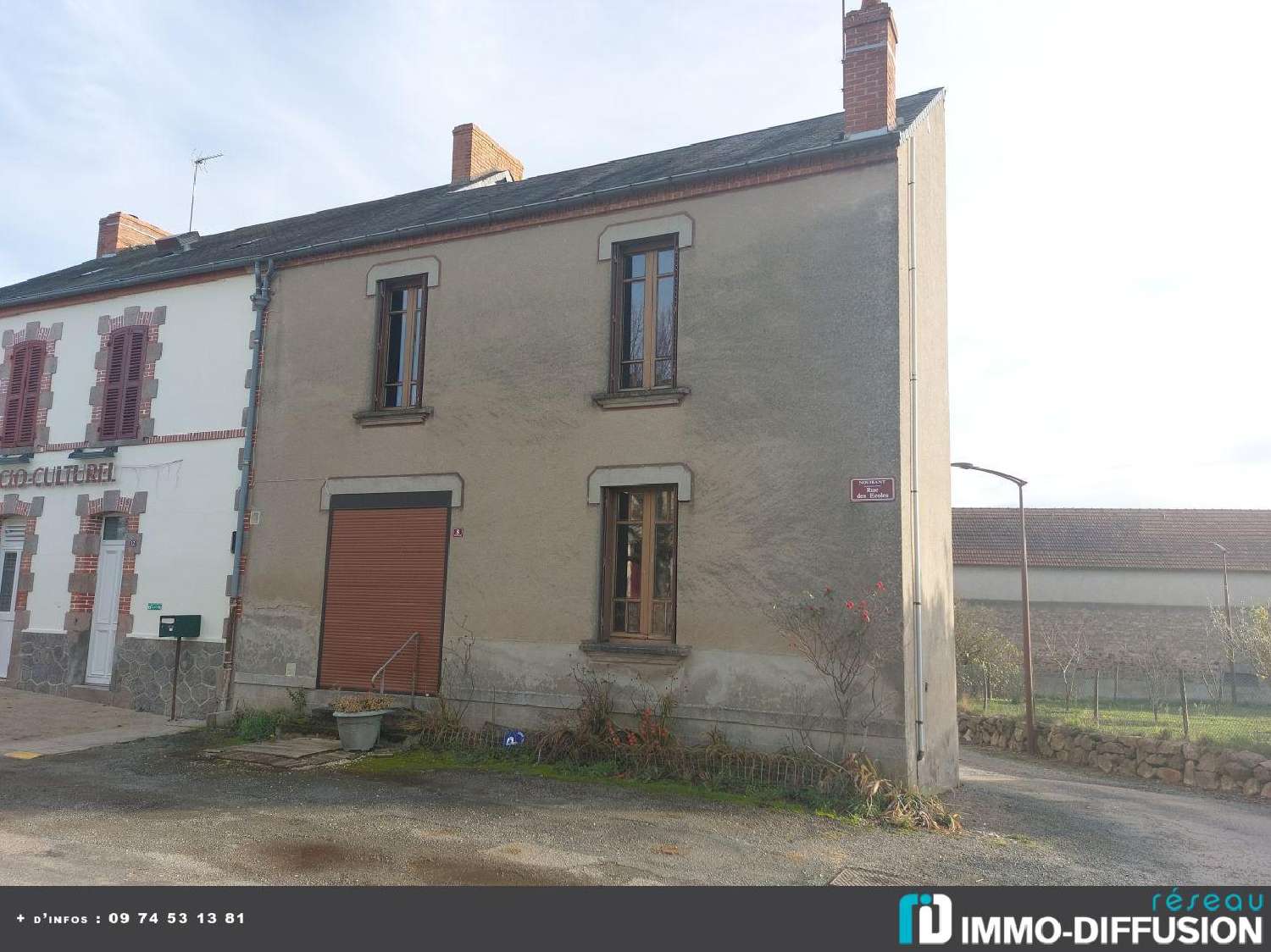  for sale house Nouhant Creuse 1