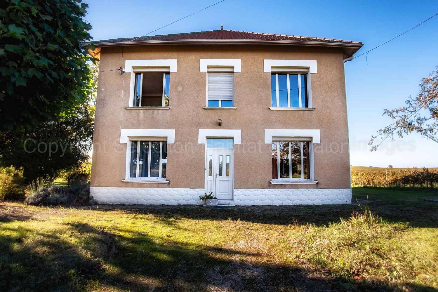  à vendre maison bourgeoise Saussignac Dordogne 5
