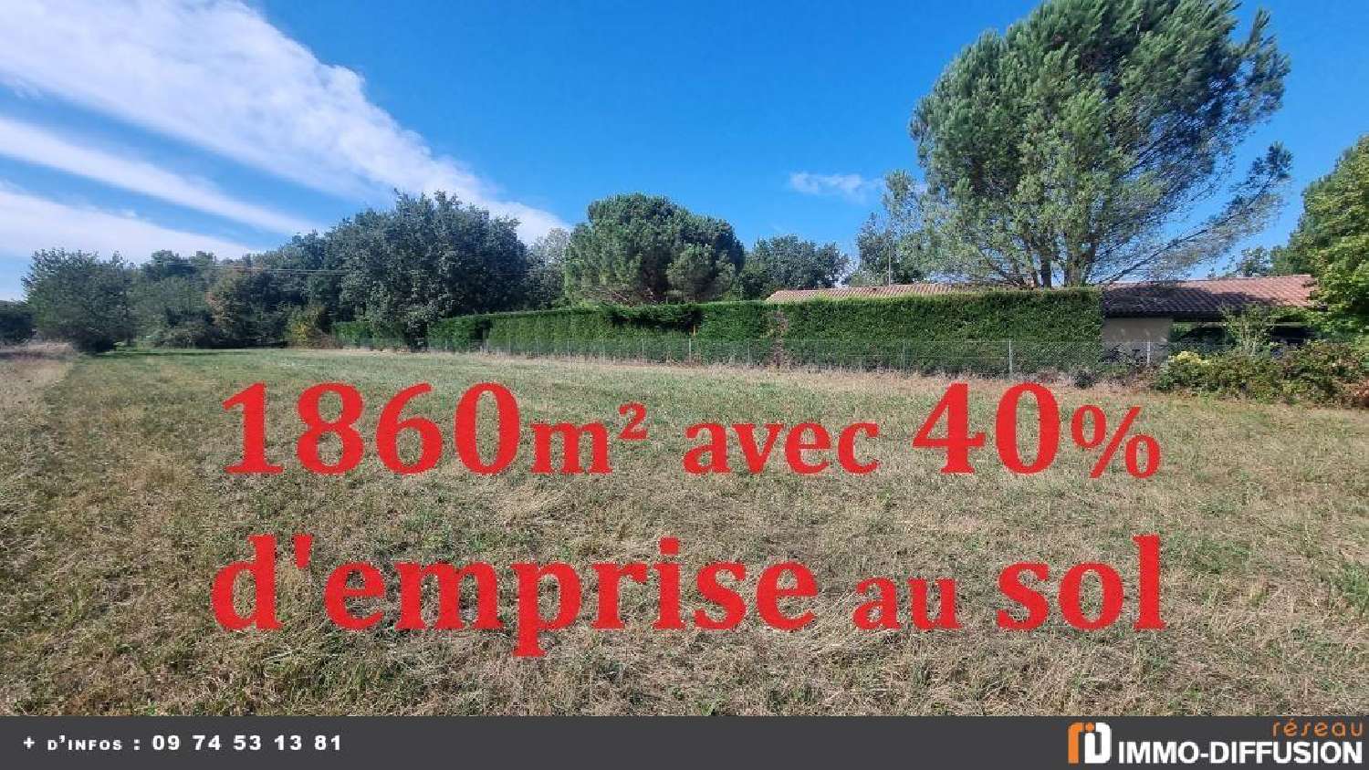  for sale terrain Buzet-sur-Tarn Haute-Garonne 1