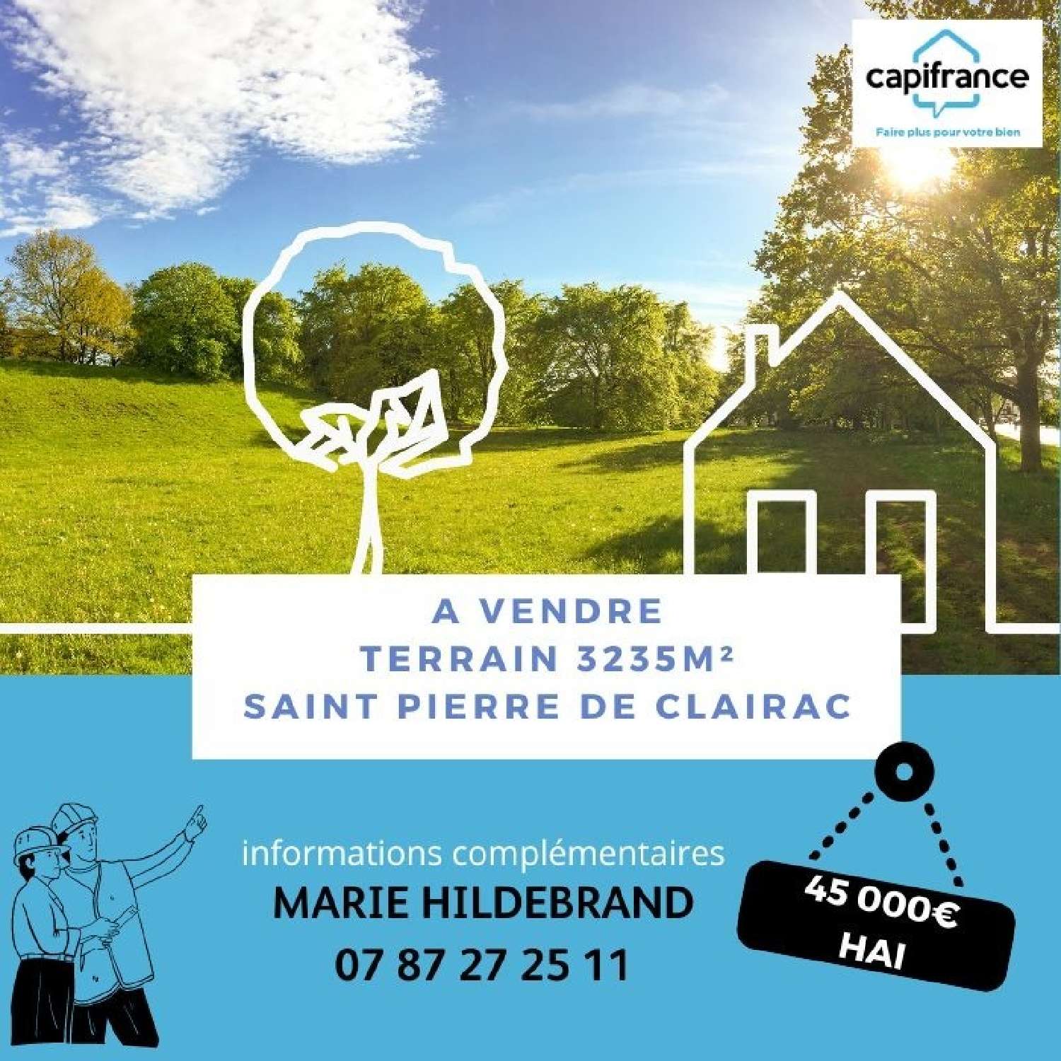  for sale terrain Castelculier Lot-et-Garonne 1