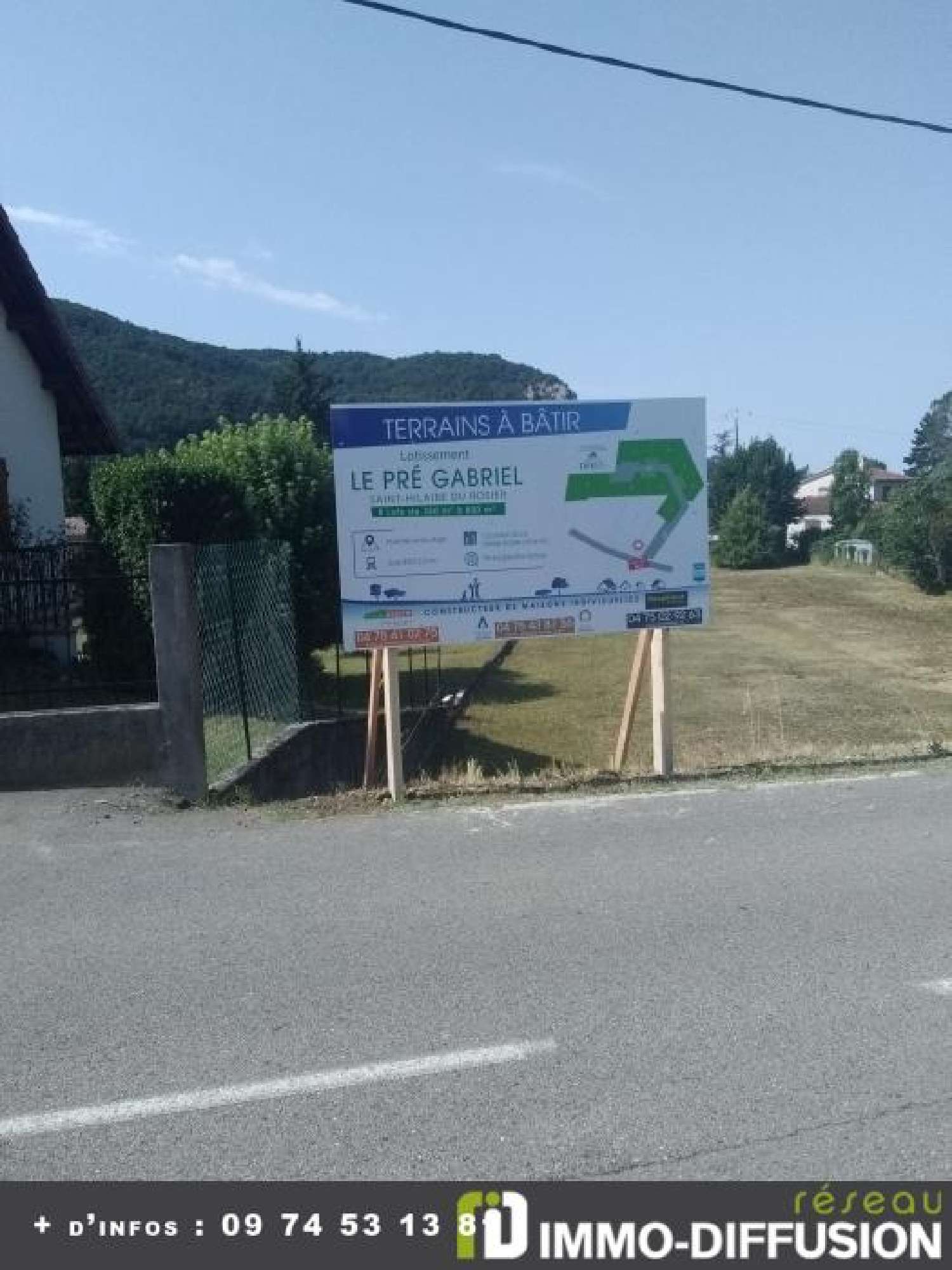  à vendre terrain Saint-Hilaire-du-Rosier Isère 2