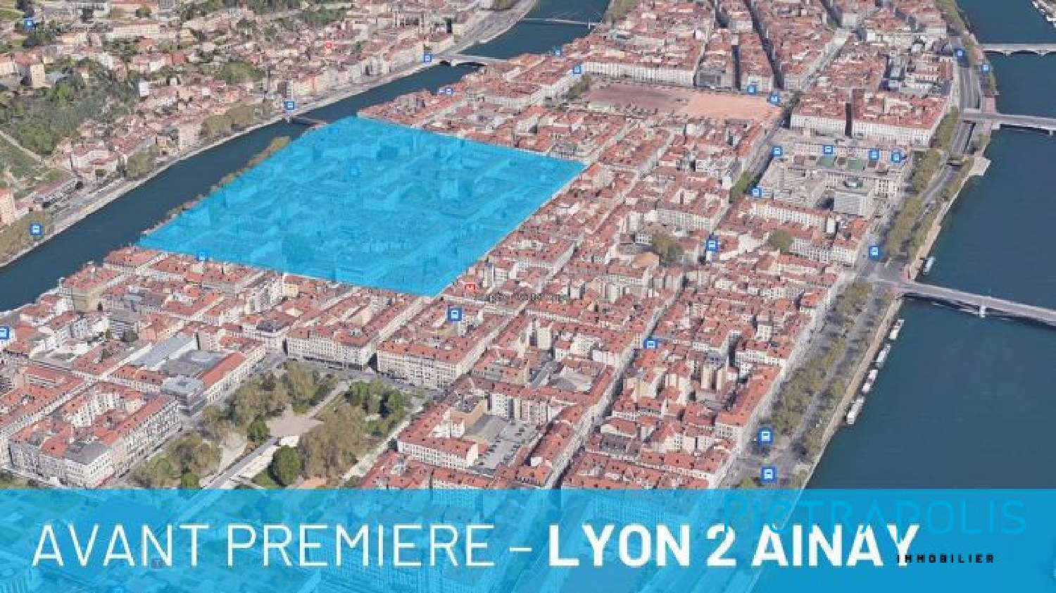  à vendre appartement Lyon 2e Arrondissement Rhône 1