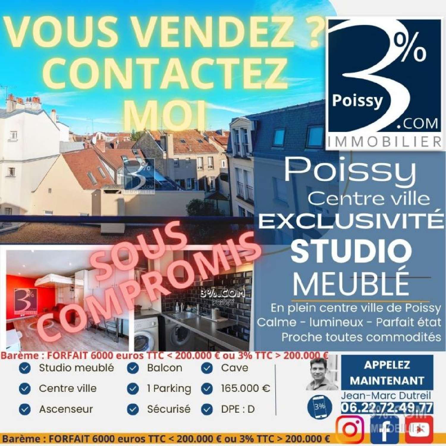  à vendre appartement Poissy Yvelines 1