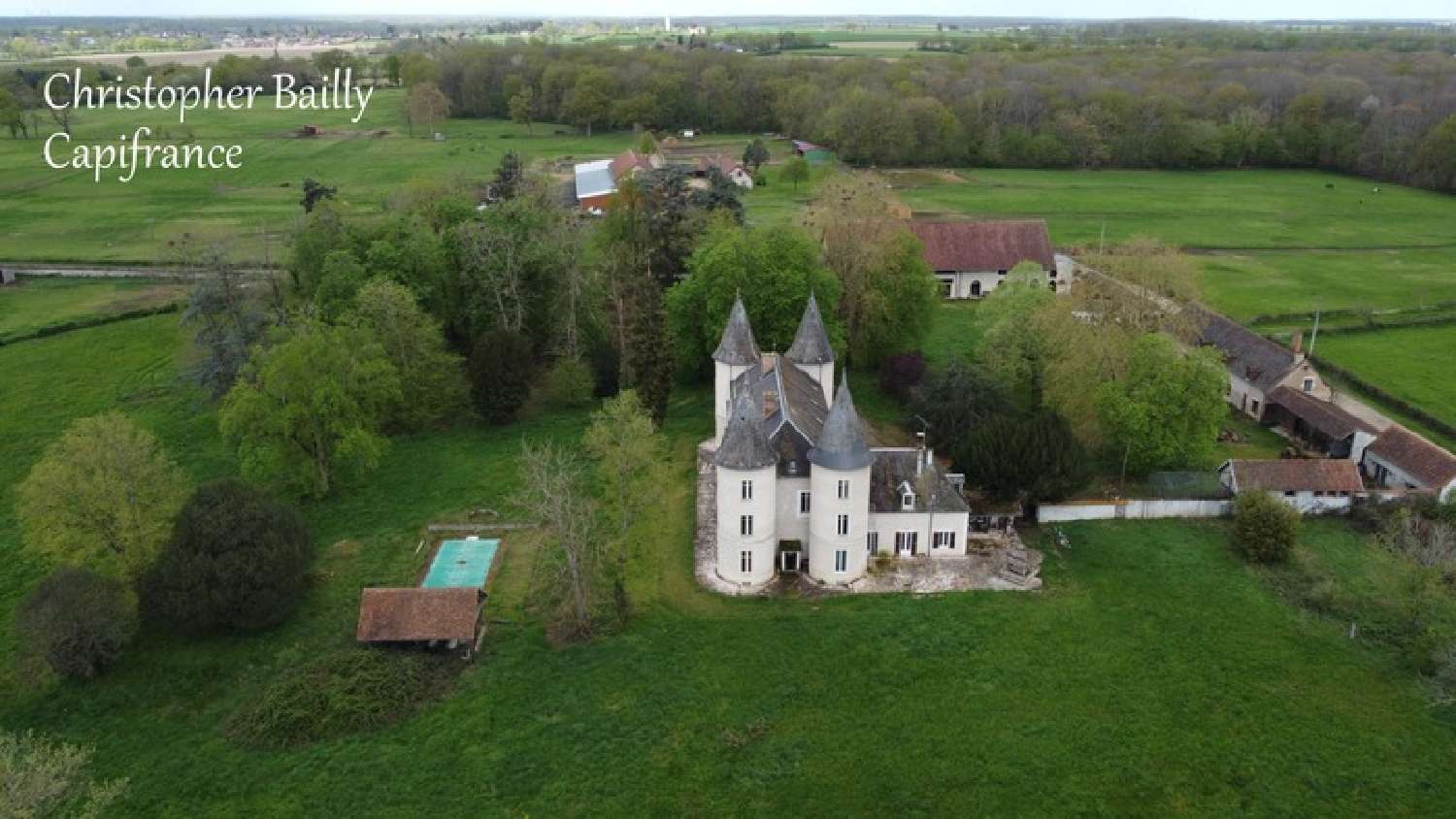  for sale castle Lusigny Allier 1