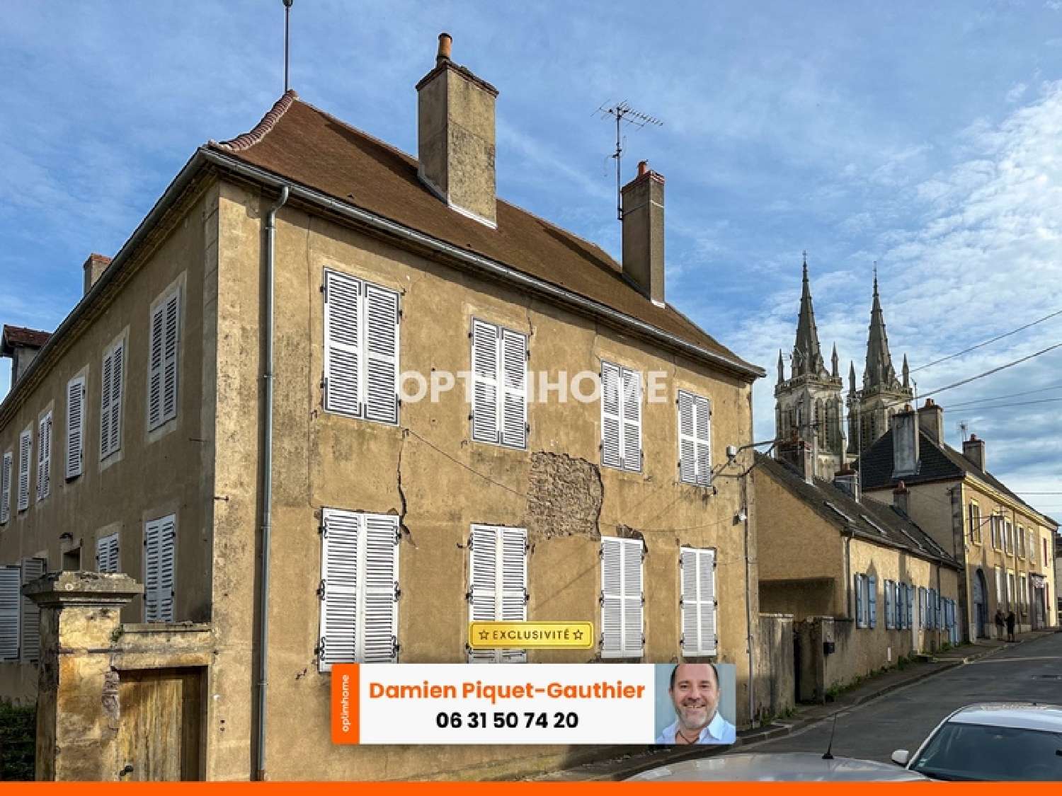  à vendre maison de ville Bourbon-Lancy Saône-et-Loire 1