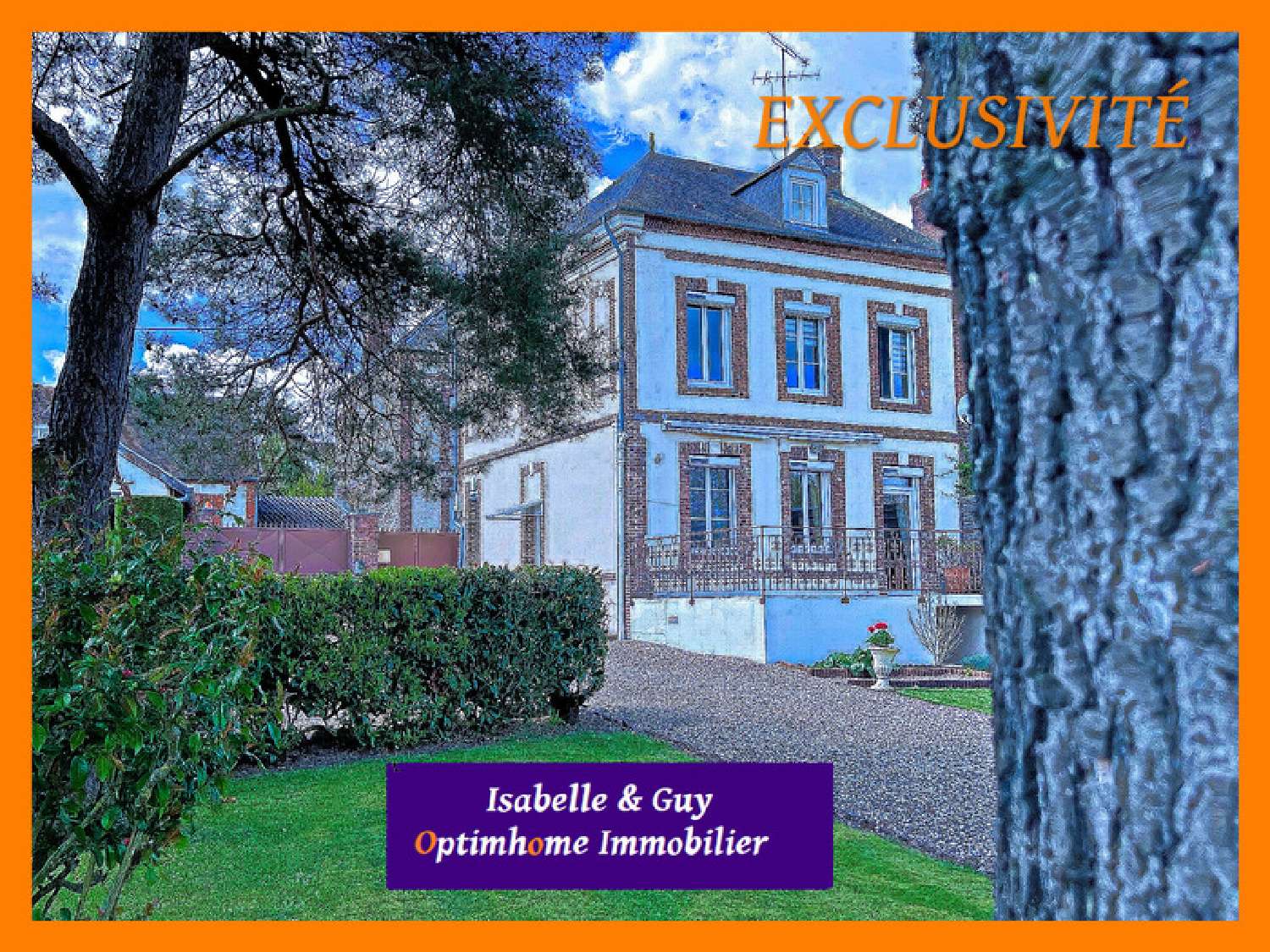  à vendre maison de ville Verneuil-sur-Avre Eure 1