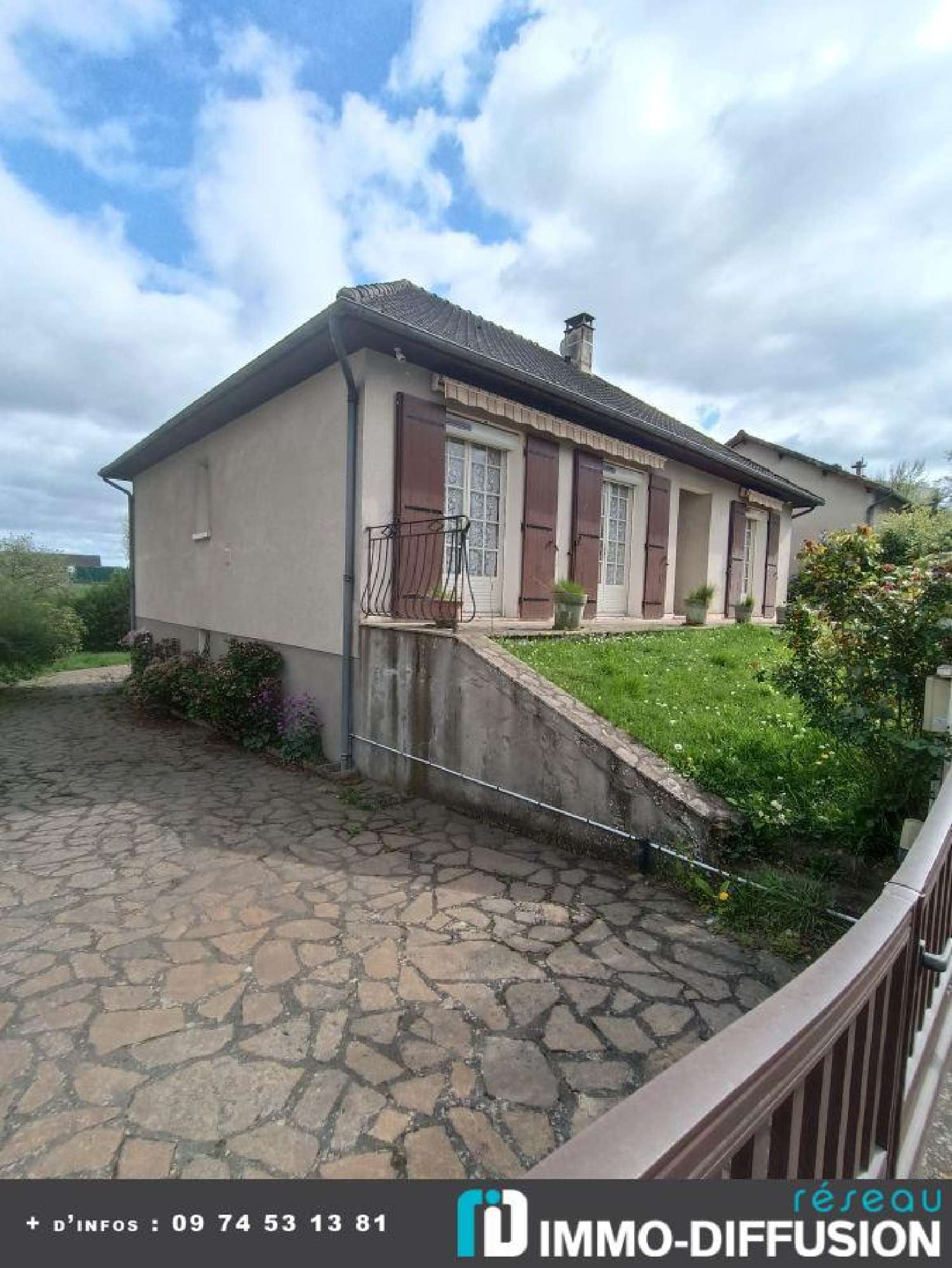  for sale house Genouillac Creuse 1