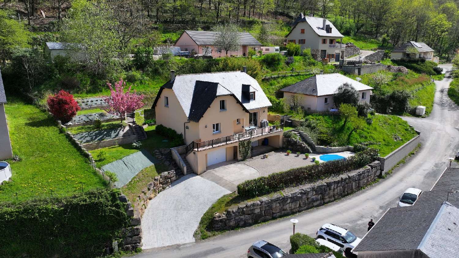  te koop huis Grand-Vabre Aveyron 1