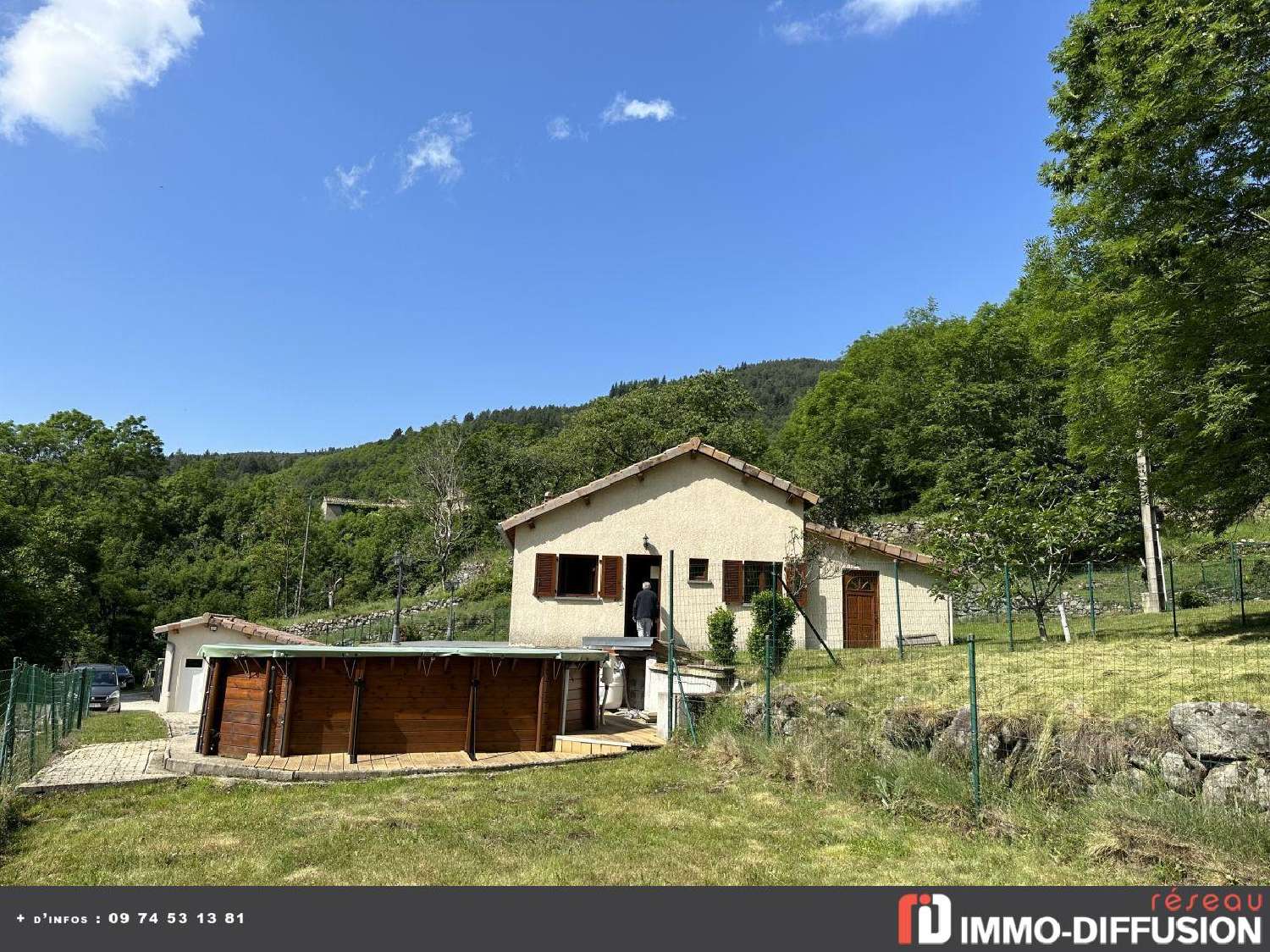  te koop huis Asperjoc Ardèche 1